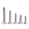 GUWANJI 304 Stainless Steel Phillips Flat Head Self-Tapping Screws