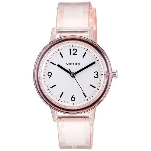 Fieldwork Analog Watch with Frappe PVC Strap, Women's, Pink, YM048-2