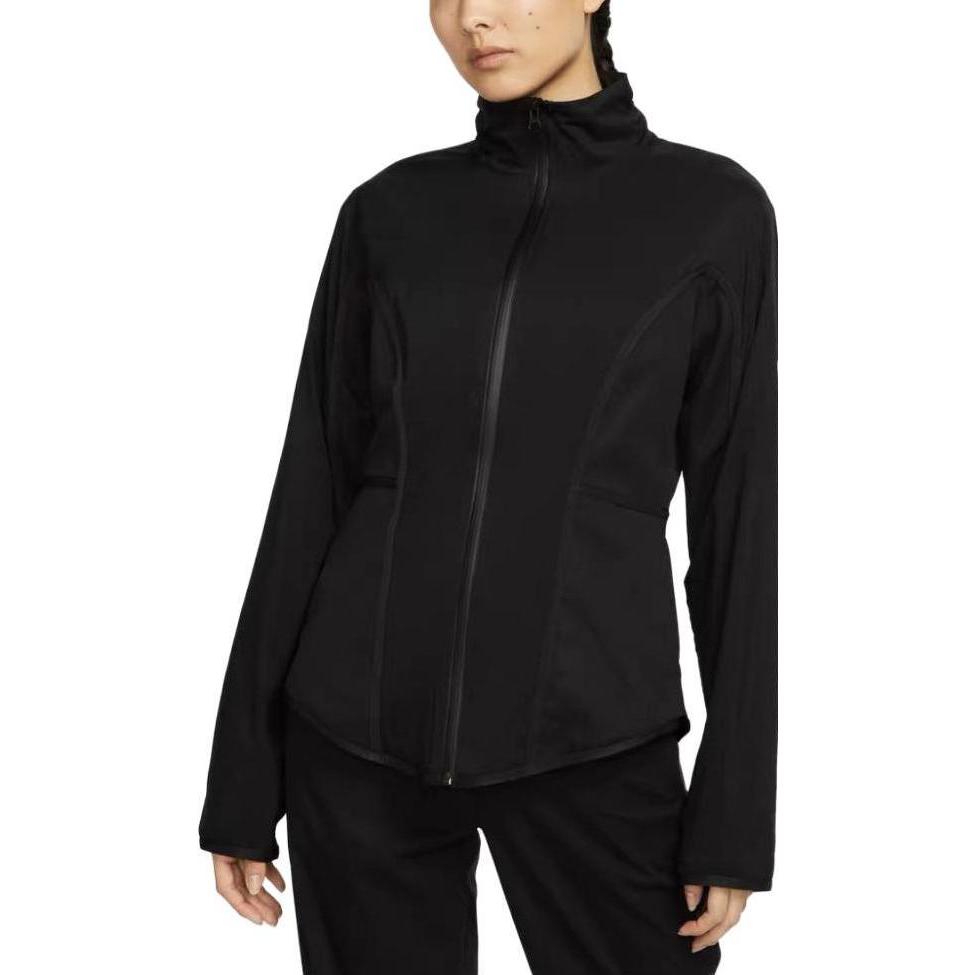 Nike Jackets Women's Black Stand Collar Moderate Other DQ6562-010