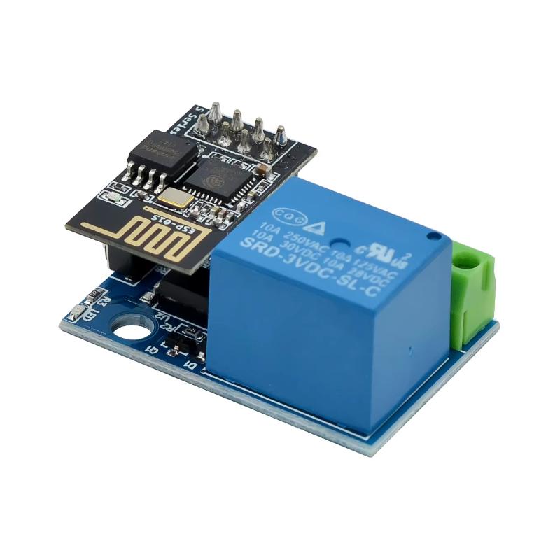Module relais WiFi ESP8266 ESP-01S 5V Carte de commutation à distance sans fil pour le contrôle à distance des appareils ménagers