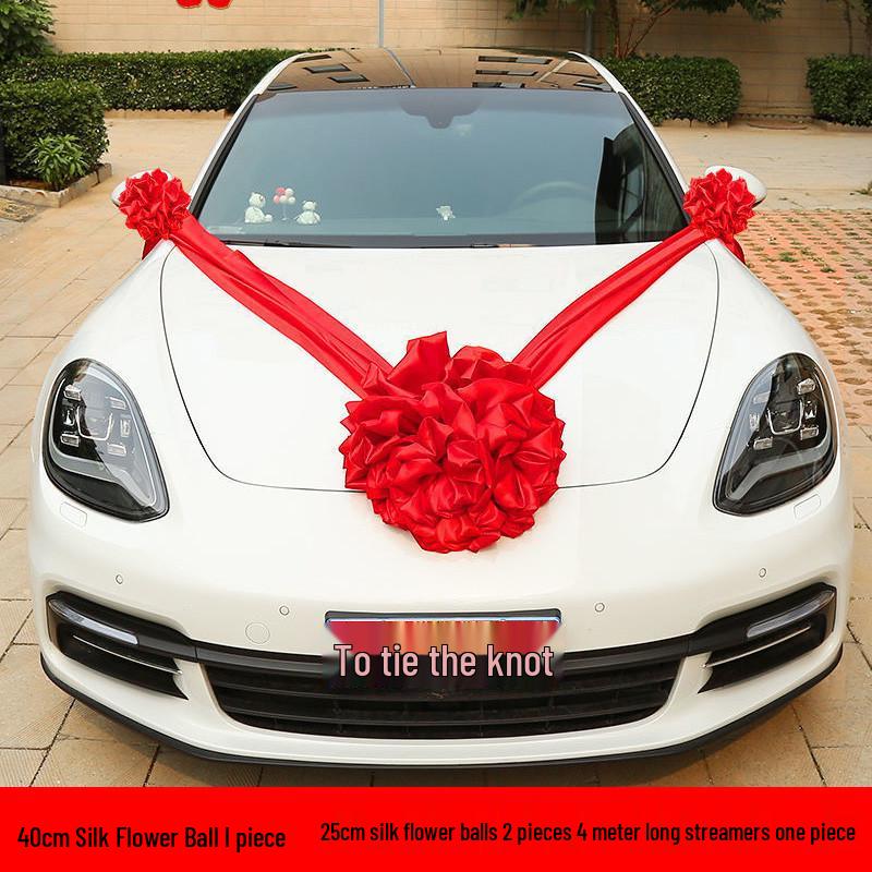 Большая красная цветочная свадебная входная штора - Декор из рустикальных шелковых цветов