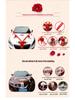 Wedding Car Decoration Set: Artificial Floral Arrangements & Main Car Flowers