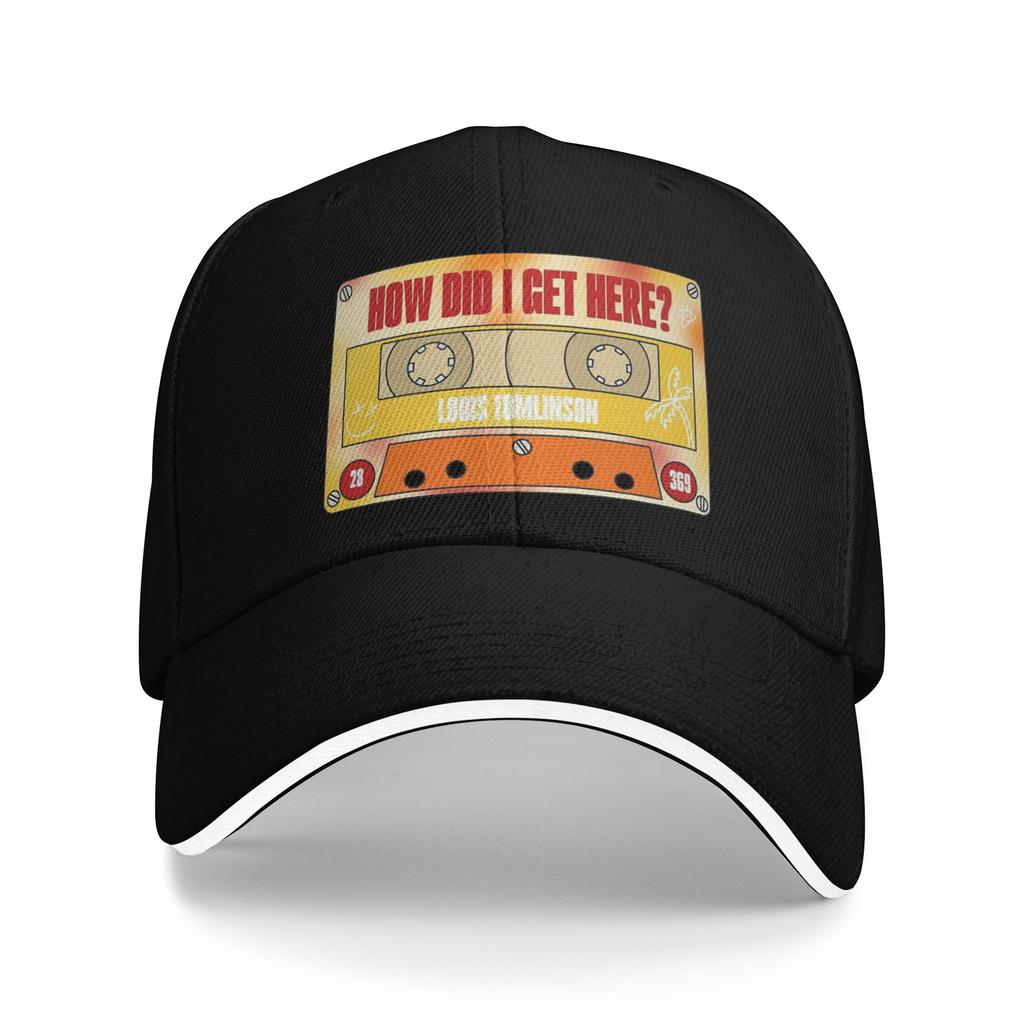 Unisex How Did I Get Here Louis Tomlinsons Outdoor Hat Adjustable Cap New Baseball Cap Golf Hats