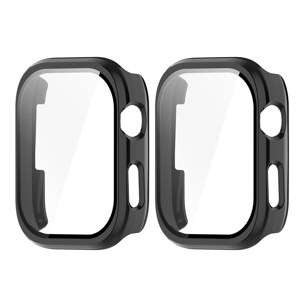 2 Pack Tempered Glass+Case Hard PC Full Coverage Proctective Case Anti-Scratch PC Case with Screen Protector for Huawei Watch D2