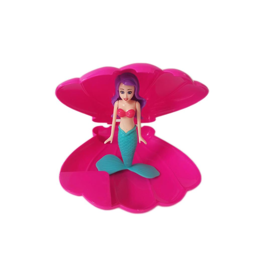 Mermaid Shell Water Play Toys - Sinking & Rotating for Kids