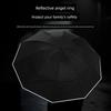 Ring-Buckle Automatic Umbrella, Enlarged and Reinforced, Sturdy and Wind-Resistant, for Men and Women, Sun Protection, Dual-Use for Sun and Rain