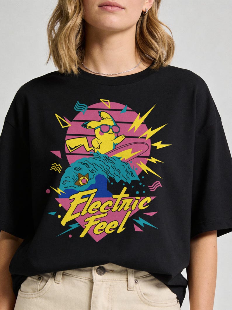 Retro 90s Gamer Top, Creature Graphic Tshirt, Otaku Gift, Japanese Pop Culture 120