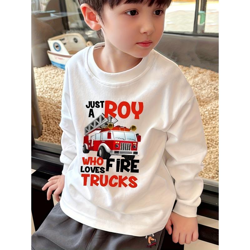 New Long-Sleeve Cotton T-Shirt for Boys and Girls, Pure Cotton Base Layer for Middle and Older Toddlers