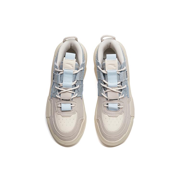 New ANTA Shock The Game 3 Low 'Grey Blue' 112218084-7