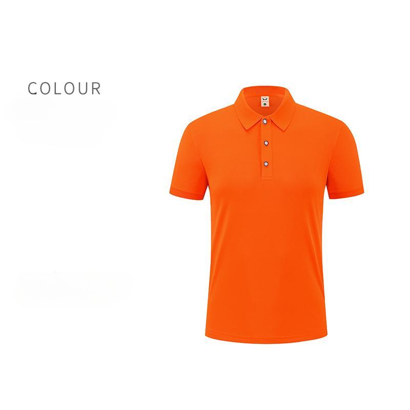2024Sommer kurzarm polo-shirts für männer und frauen, einfache business casual einfarbig revers POLO atmungsaktiv und vielseitig