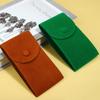 Velvet Snap Watch Soft Storage Bag Flannel Men Women Travel Case Portable Ring Necklace Bracelet Organizer Gift Packaging