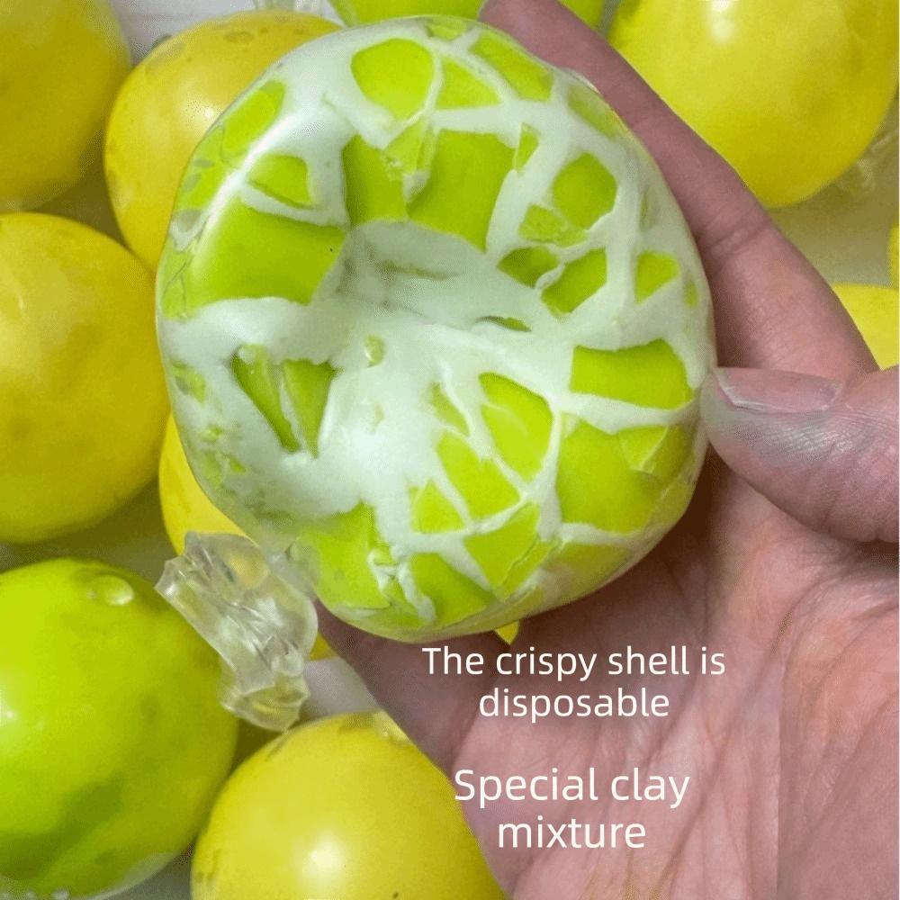 Crunch Sound Crunch Squishy Sensory Fidget Crispy Squeeze Toy Wax Coating Squishy Desktop Gift