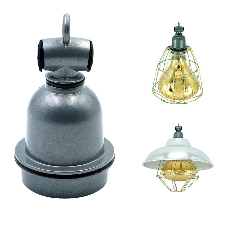 E27 220V Animal Heating Lamp Holder Insulation Waterproof Pet Heating Lamp Holder Ceramic Farms Tee Lamp Holder