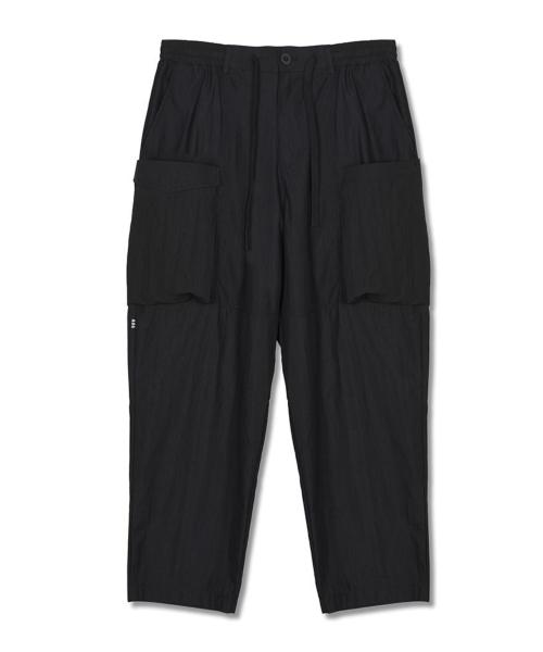 AOG PROJECT Big Pocket Cargo Pants (Black)