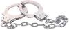Metal Handcuffs with Chain 50cm - Generic - Handcuffs