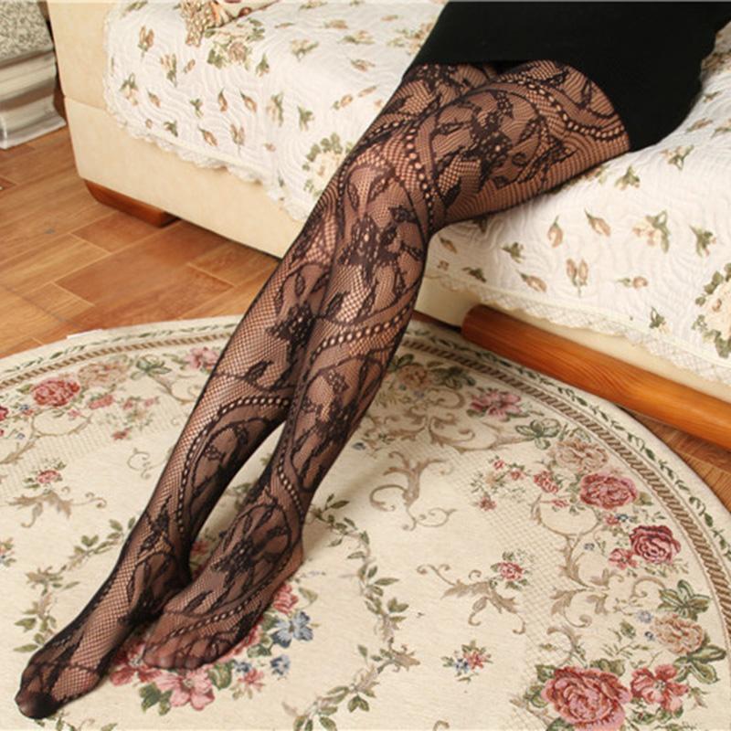 Damenstrümpfe Dessous Schwarze Netzstrümpfe mit Streifen Transparent Elastische Oberschenkelhohe Sheer Strumpfhosen Für Modische Unde