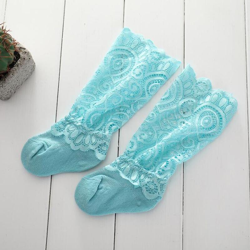 New baby lace toddler toddler socks mesh breathable baby socks