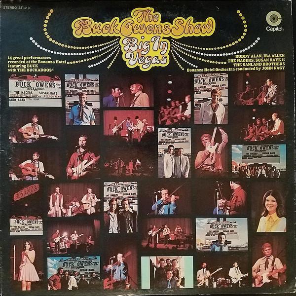

Виниловая пластинка BUCK OWENS The Buck Owens Show Big In Vegas ST413 Capitol Records 1969 США Кантри/Фолк Б/у