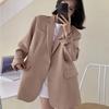 Spring Autumn Women Blazers Elegant Korean Casual Solid Suit Jacket Fashion Coats Office Lady Coat Outerwear