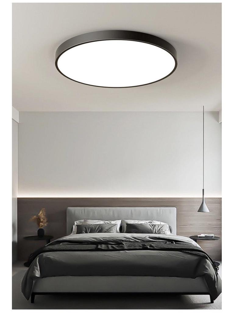 Nordic LED Ceiling Light, Super Bright & Eye-Protecting for Bedroom, Study, or Balcony