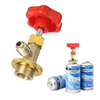 R-134A AC Refrigerant Bottle Opener R134A Dispenser Valve AC Refrigerant Bottle Opener Fit For R134A Automotive Air Conditioning