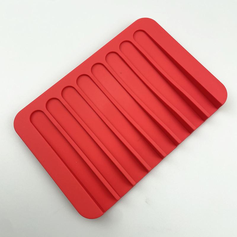 Silicone Soap Holder - Silicone Soap Pad Support For Draining And Storing Soaps A10