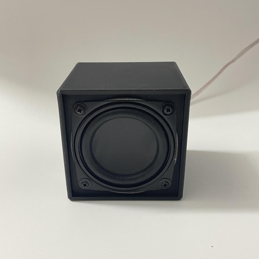 Haut-parleur Passif à Double Membrane de 2 Pouces, 4 Ohms, 10-15W, Aimant Néodyme, Coque Imprimée en 3D pour Modification de Véhicule Électrique