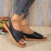Women's  Roman Sandals Soft Sole Breathable Comfort Casual Summer Sandals, Plus Size 36-43