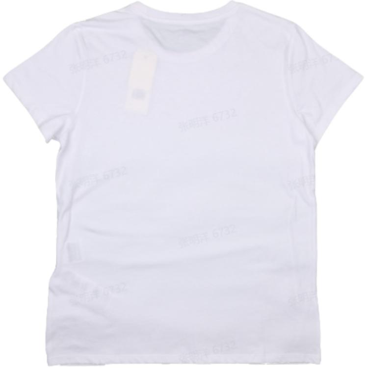 Levis Logo Slim Fit Refreshing Short Sleeve Regular T-Shirt Women T-Shirts White 17369-0661