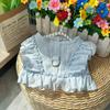 Thin Fabric Dog Skirt INS Style Pet Clothing Chihuahua Spring Dog Vest  Cat