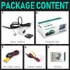 GreenYi 170 Degree AHD 1920x1080P White Vehicle Rear View Camera Metal Body Car Reverse Fisheye Lens Camera