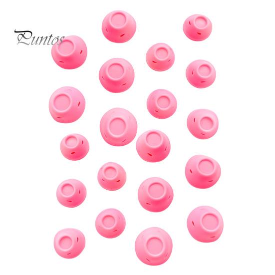 

20 шт. силиконовые бигуди для волос в форме гриба-колокола без нагрева для женщин, ночные бигуди для сна, ленивые девушки, влажные, сухие, короткие, длинные волосы, завивка, инструменты для укладки 20PCS