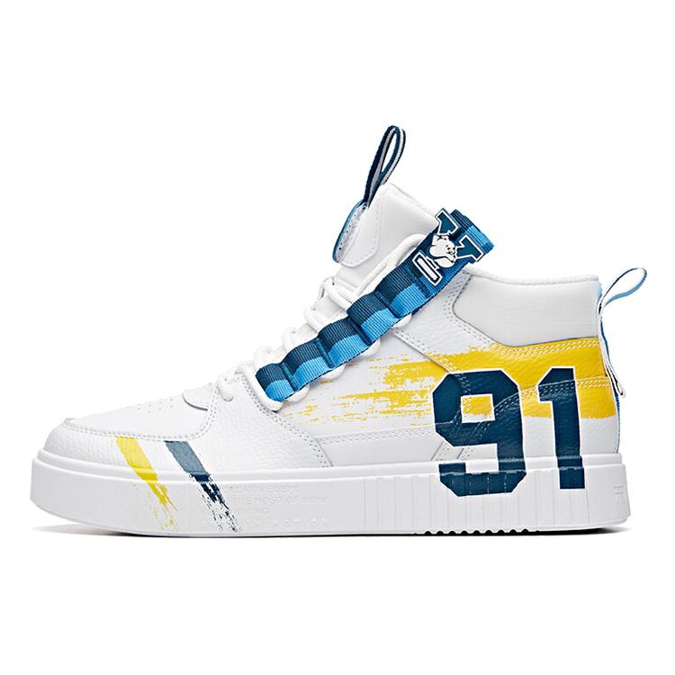 

Новая коллекция ANTA Life Обувь для скейтборда Мужская Высокий верх Бело-синяя 91938007-16 39