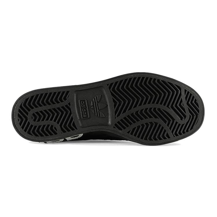 adidas Originals Hardcourt Casual Mid Top Kids' Skateboarding Shoes Black Red Blue Kids' FV5466