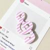 Polka Dot Stripe Music Note Musical Note Hair Clip Ins Korean Musical Note Hair Accessory Anti Slip Sweet Bangs Clip For Girls