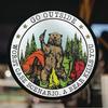 Bear Attack Vinyl Sticker for Car, Truck, Van, or Laptop