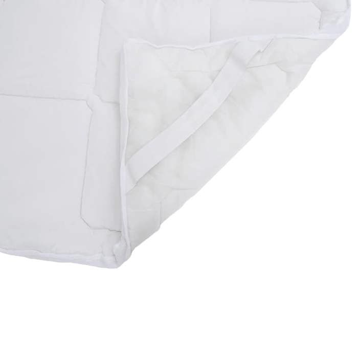 VidaXL Protège-matelas blanc 160x220 cm,drap de lit,literie,housse de drap-housse,drap-housse,housse de protection pour