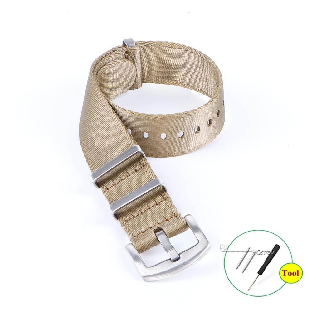 Curea din Nailon de Calitate Premium 18mm 20mm 22mm Bandă de Ceas din Pânză Împletită Bărbați Femei Brățară Sport Moale Militară Accesorii