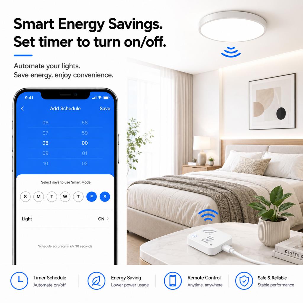 Tuya Smart RF Universal Remote 310-580MHz Zigbee WiFi Clone Copy Controller Smart Life For TV AC Air Conditioner