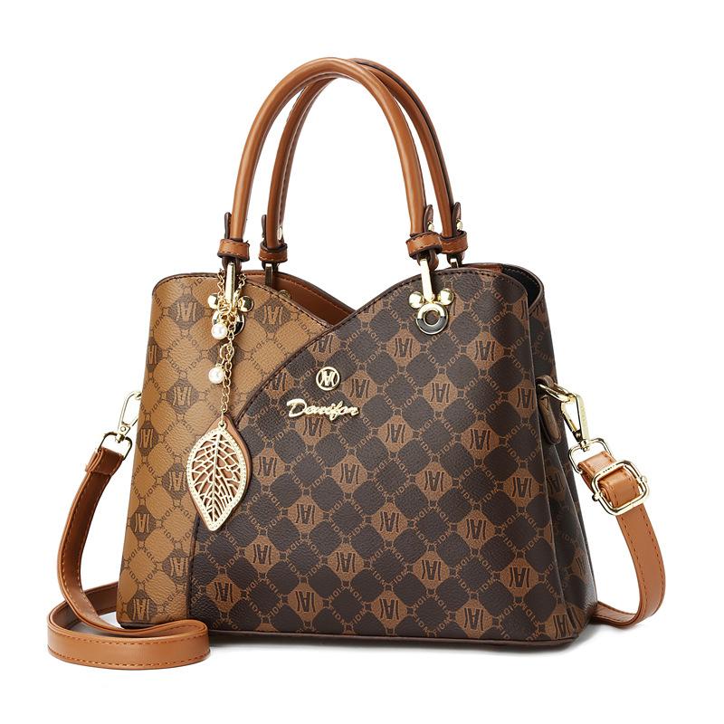 2026 Neue Beliebte Mode Große Kapazität Mittleren Alters Damen Tasche Mama Handtasche Einzelne Schulter Crossbody Tasche für Frauen