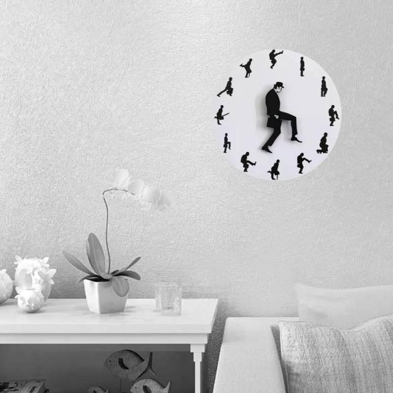 Silly Of Ministry Walk Design Clock Silent Without Frame Living Decoration Room