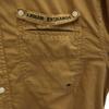 Armani Exchange Long Sleeve Cotton Shirt M Camel Elbow Patch Men's Used