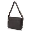 Doubles Crossbody Genuine Leather Shoulder A4 Dark Brown Men's Bag, Size, VWE-1926,