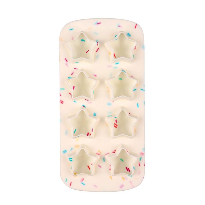 8 Cells ice cubes Moulds Flexible Food Grade Silicone DIY Ice Tray Kitchen Ice Makers for Wine Cocktails 14 Styles