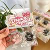Black & Pink Cat Paw Clay Squeeze Toy - Stress Relief Blind Box