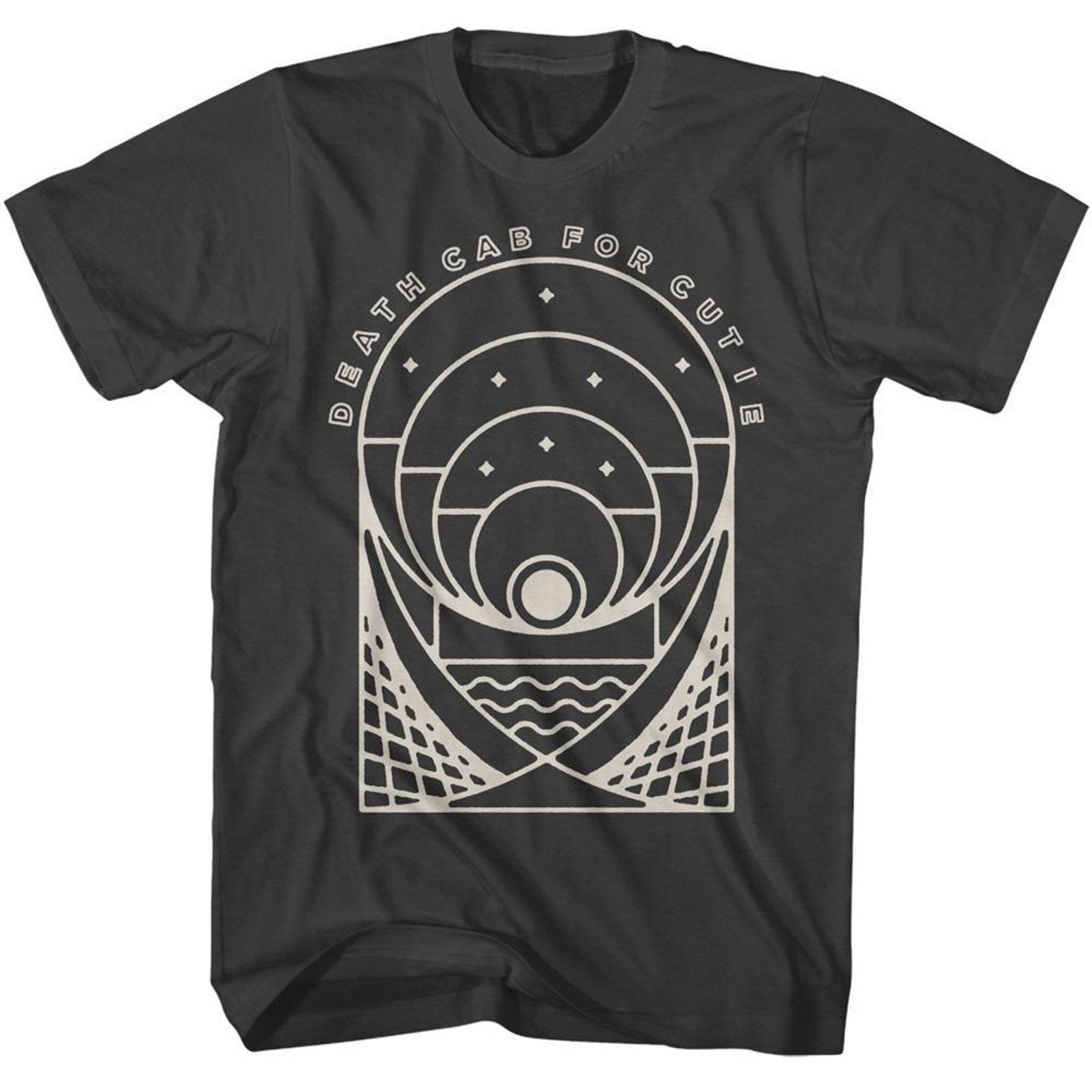 Death Cab For Cutie Geometric Smoke T-Shirt M