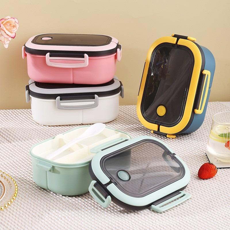 Insulated Lunch Boxes Office Workers Students Microwave Ovens High Aesthetic Bento Boxes Freshness Preservation Boxes