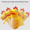 Boxing Training Inflatable Tumbler Dinosaur Dinosaur Inflatable Punching Bag  Children 's Gifts