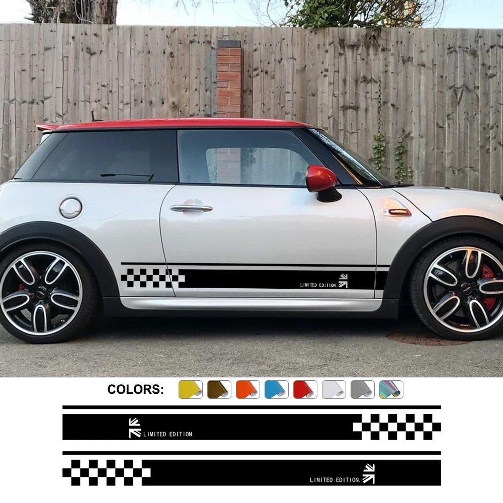 Autotür-Seitenaufkleber für Mini Cooper R56 R57 R58 R50 R52 R53 R59 CountrymanR60 F60 F55 F56 F54 Auto Limited Edition Aufkleber