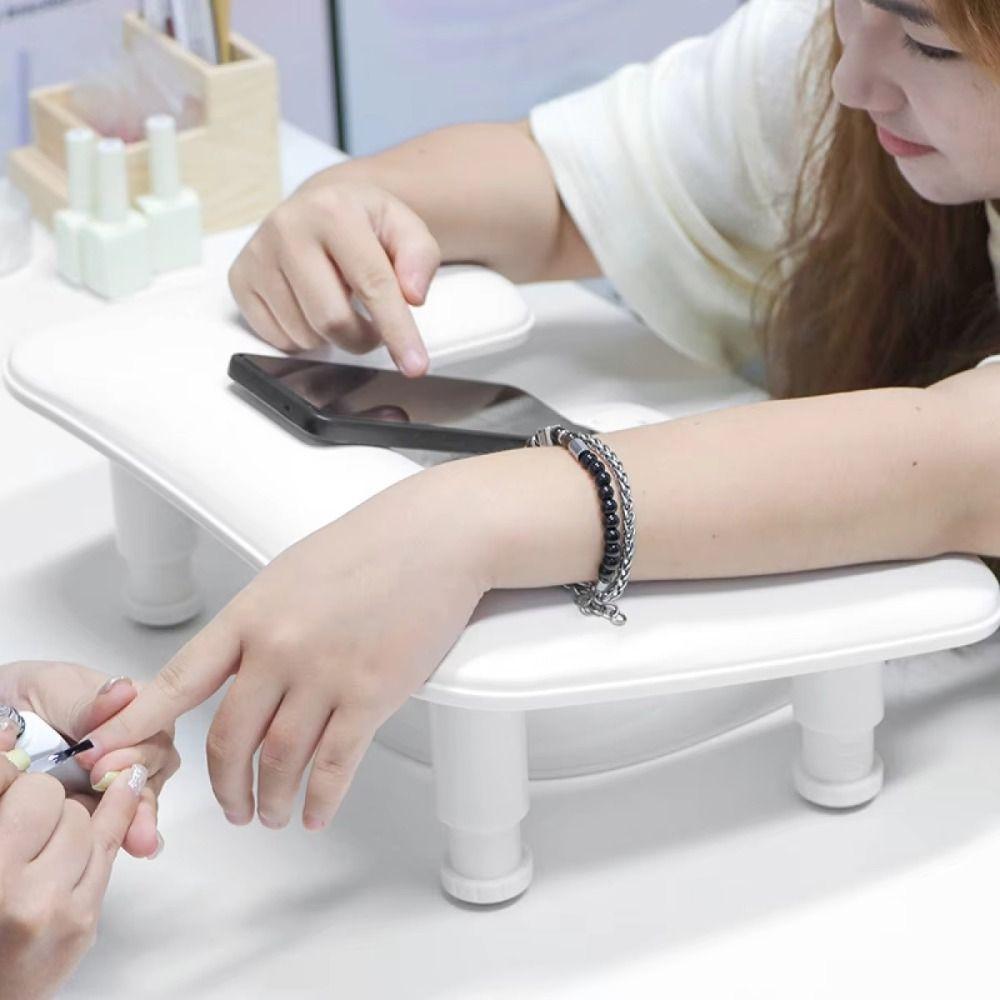Ergonomic Nail Arm Rest Cushion Rotating Lifting Nail Art Hand Cushion Soft Nail Pillow  Nail Salon